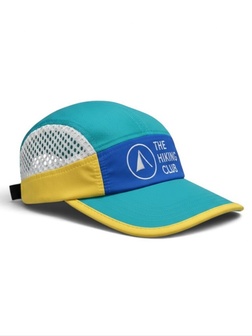 Nwt! Fractel Performance Cap, Teal / Yellow